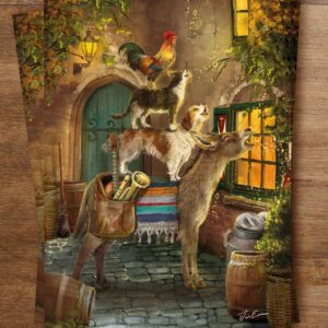 The Bremen Town Musicians - a Grimm's fairytale