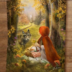 Little Red Riding Hood - a Grimm's fairytale